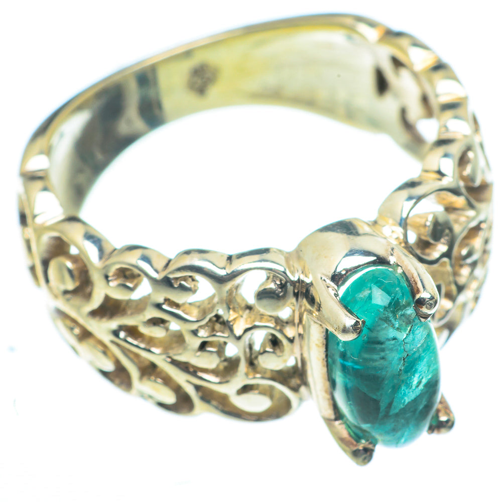 Green Fluorite Rings handcrafted by Ana Silver Co - RING63222