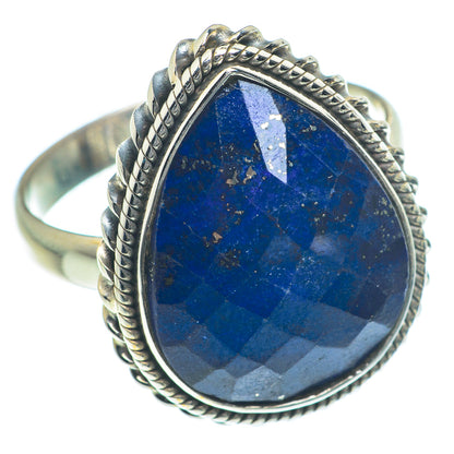 Lapis Lazuli Rings handcrafted by Ana Silver Co - RING63224