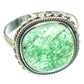 Green Aventurine Rings handcrafted by Ana Silver Co - RING63226