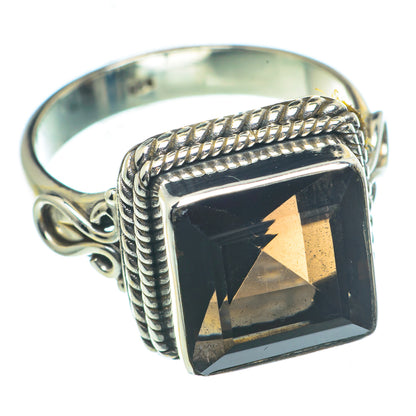 Smoky Quartz Rings handcrafted by Ana Silver Co - RING63228