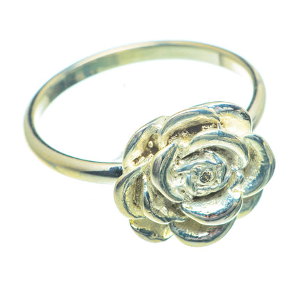Engraved Rose Rings handcrafted by Ana Silver Co - RING63241