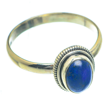 Lapis Lazuli Rings handcrafted by Ana Silver Co - RING63248