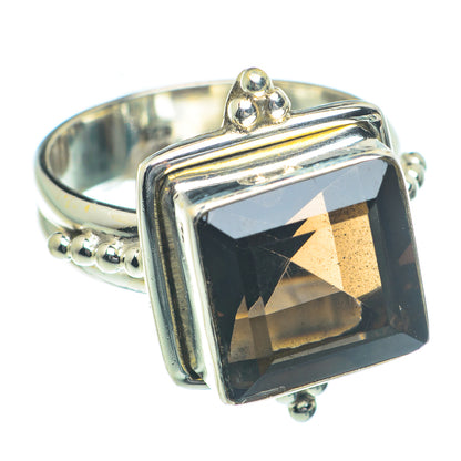 Smoky Quartz Rings handcrafted by Ana Silver Co - RING63251