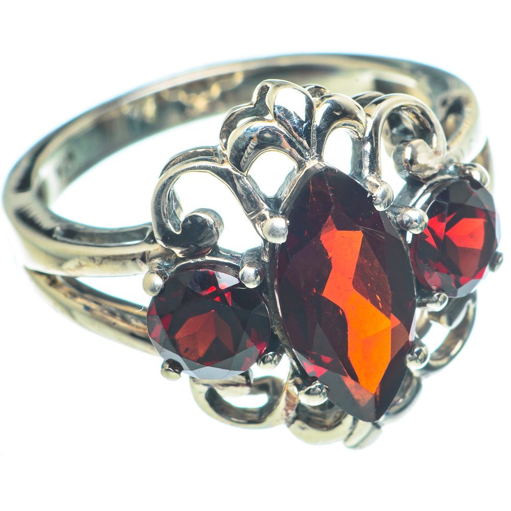 Garnet Rings handcrafted by Ana Silver Co - RING63257