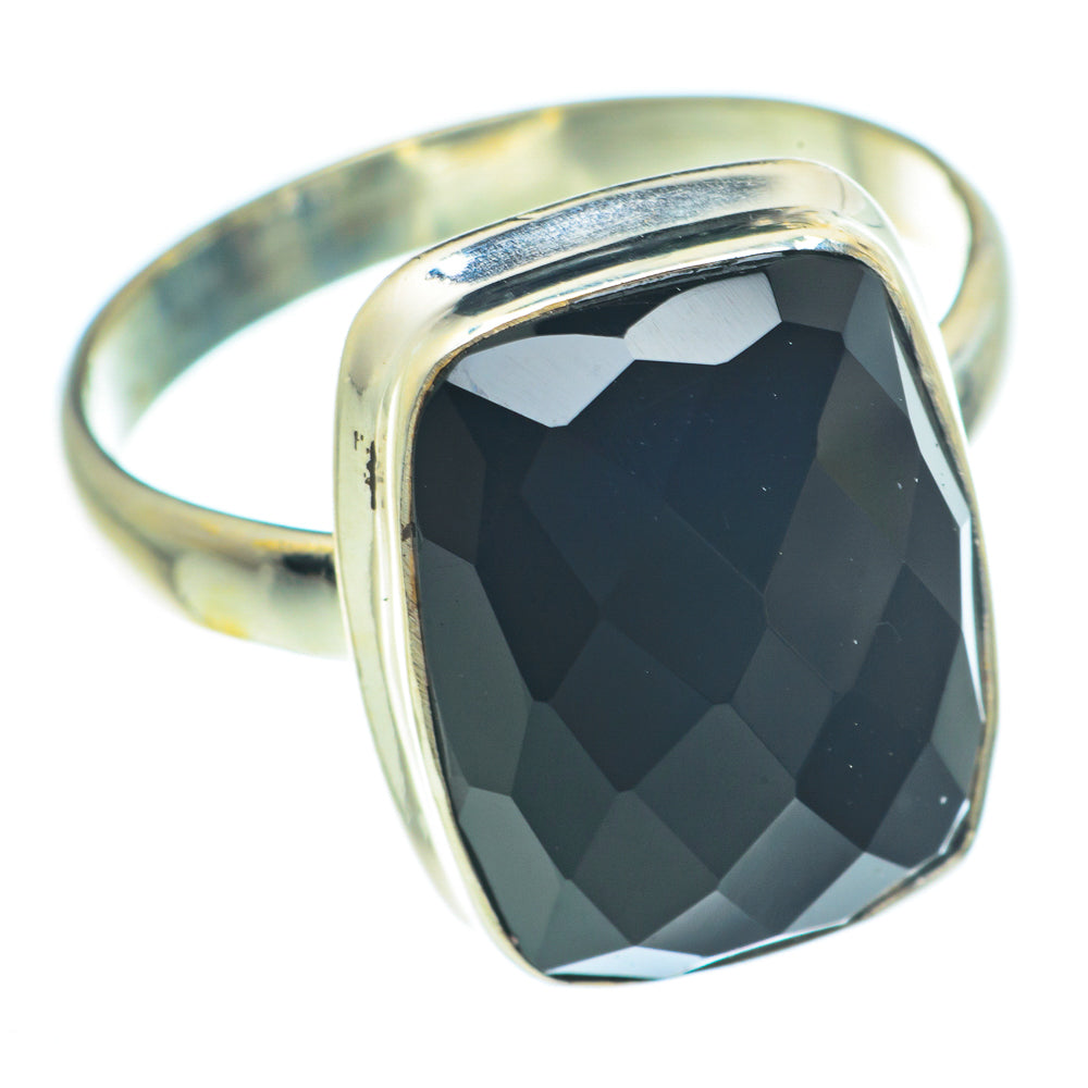 Black Onyx Rings handcrafted by Ana Silver Co - RING63276