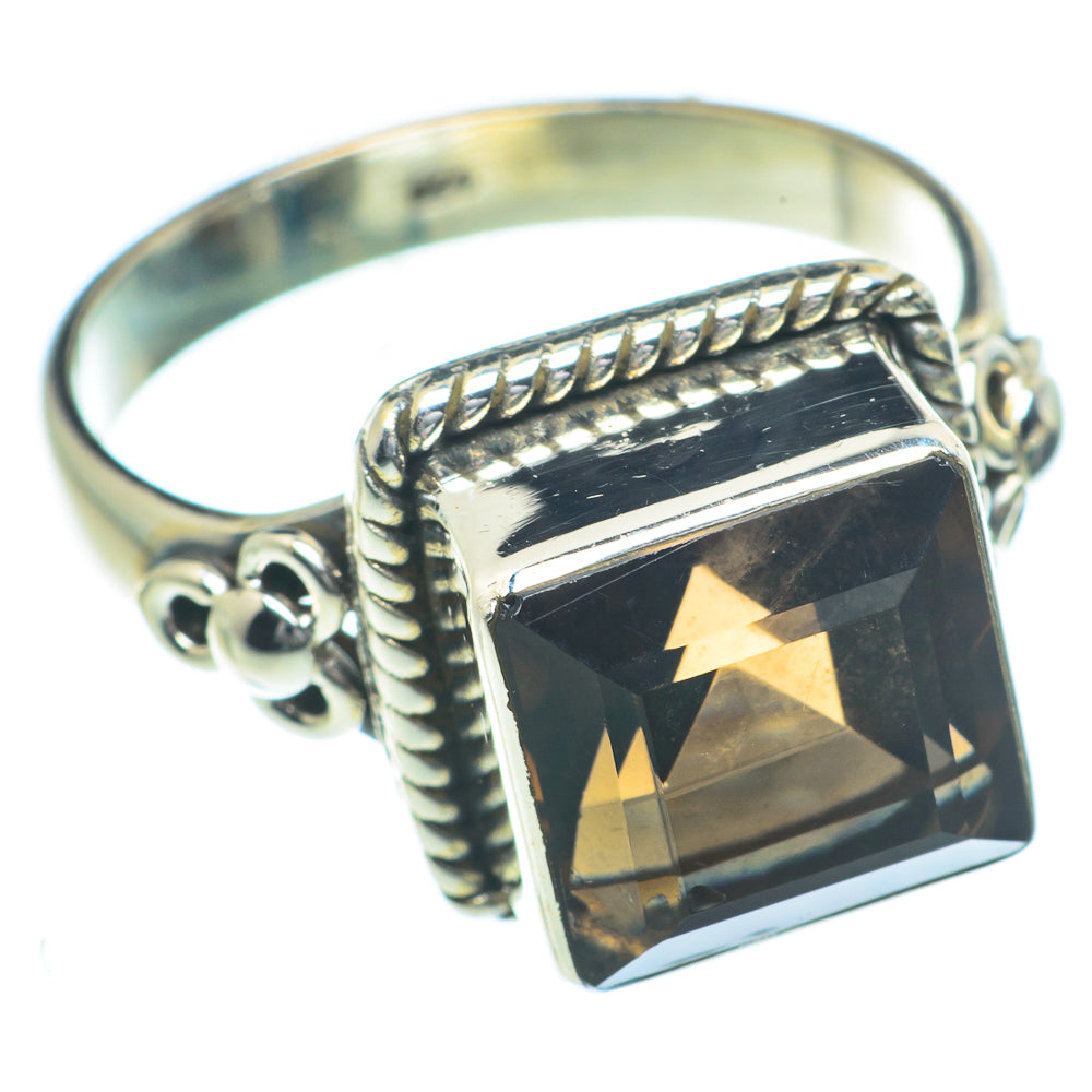 Smoky Quartz Rings handcrafted by Ana Silver Co - RING63283