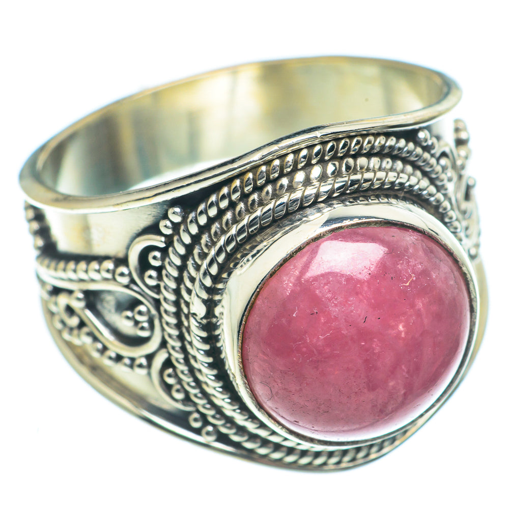 Rhodochrosite Rings handcrafted by Ana Silver Co - RING63287