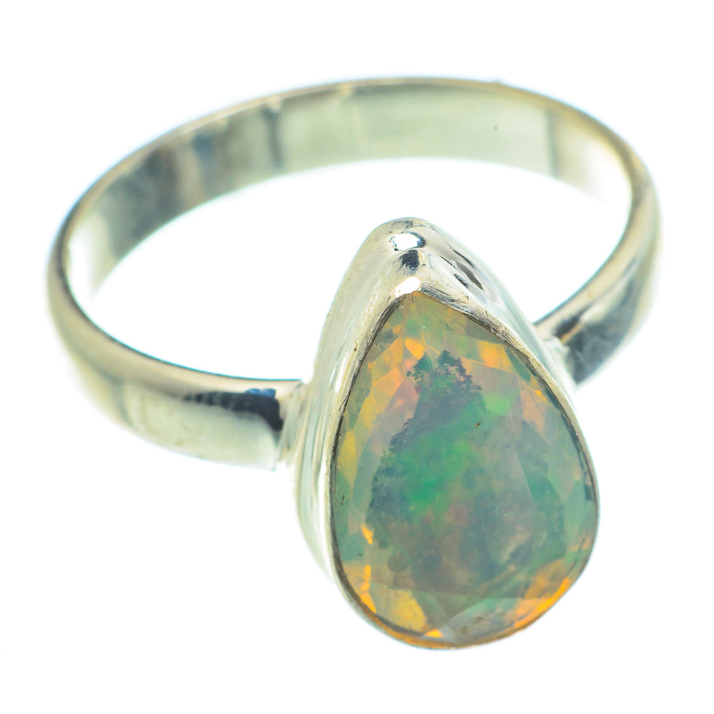 Ethiopian Opal Rings handcrafted by Ana Silver Co - RING63292