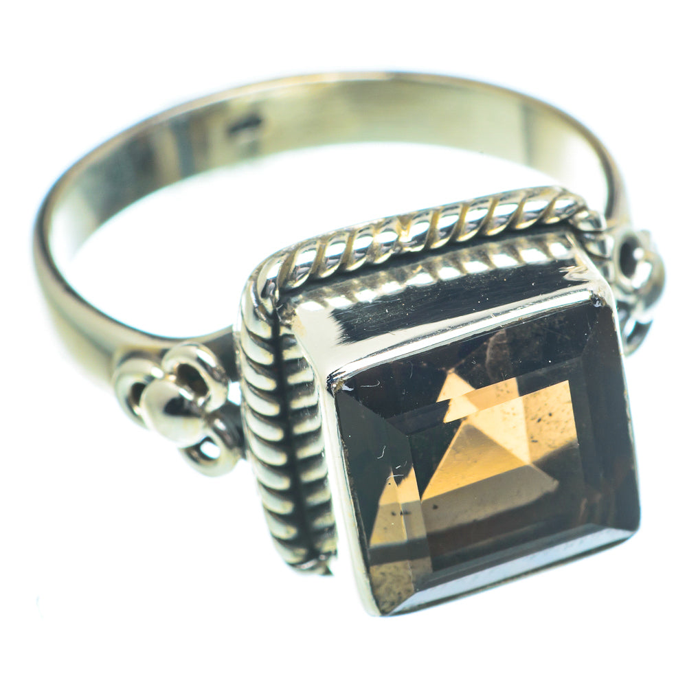 Smoky Quartz Rings handcrafted by Ana Silver Co - RING63297