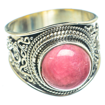 Rhodochrosite Rings handcrafted by Ana Silver Co - RING63312