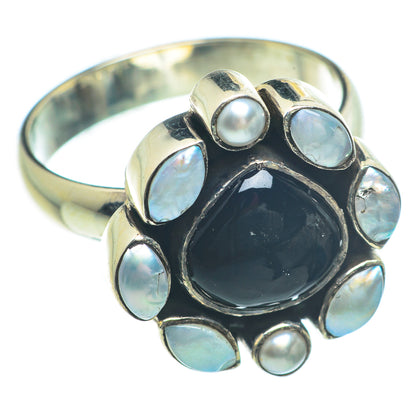 Black Onyx Rings handcrafted by Ana Silver Co - RING63316
