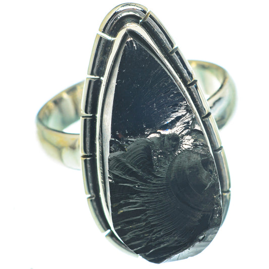 Shungite Rings handcrafted by Ana Silver Co - RING63317