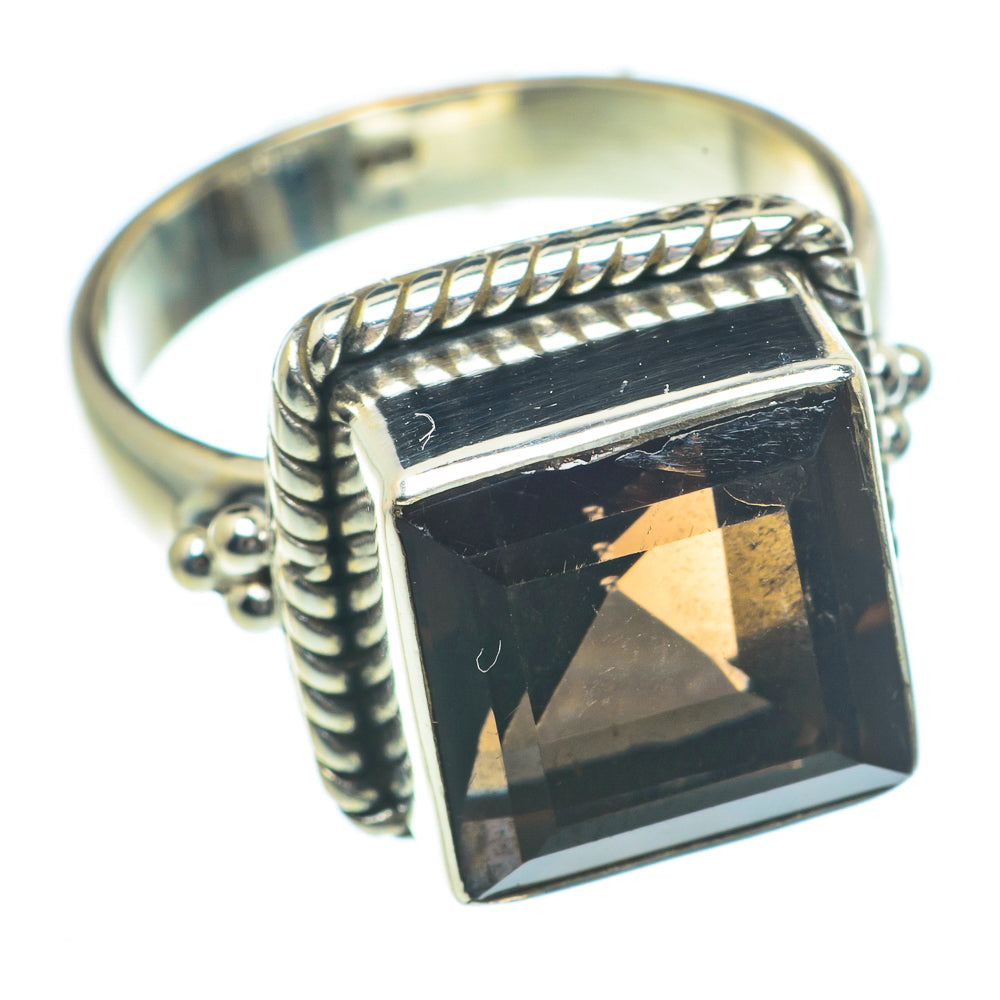 Smoky Quartz Rings handcrafted by Ana Silver Co - RING63322