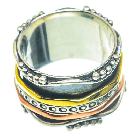 Meditation Spinner Rings handcrafted by Ana Silver Co - RING63329