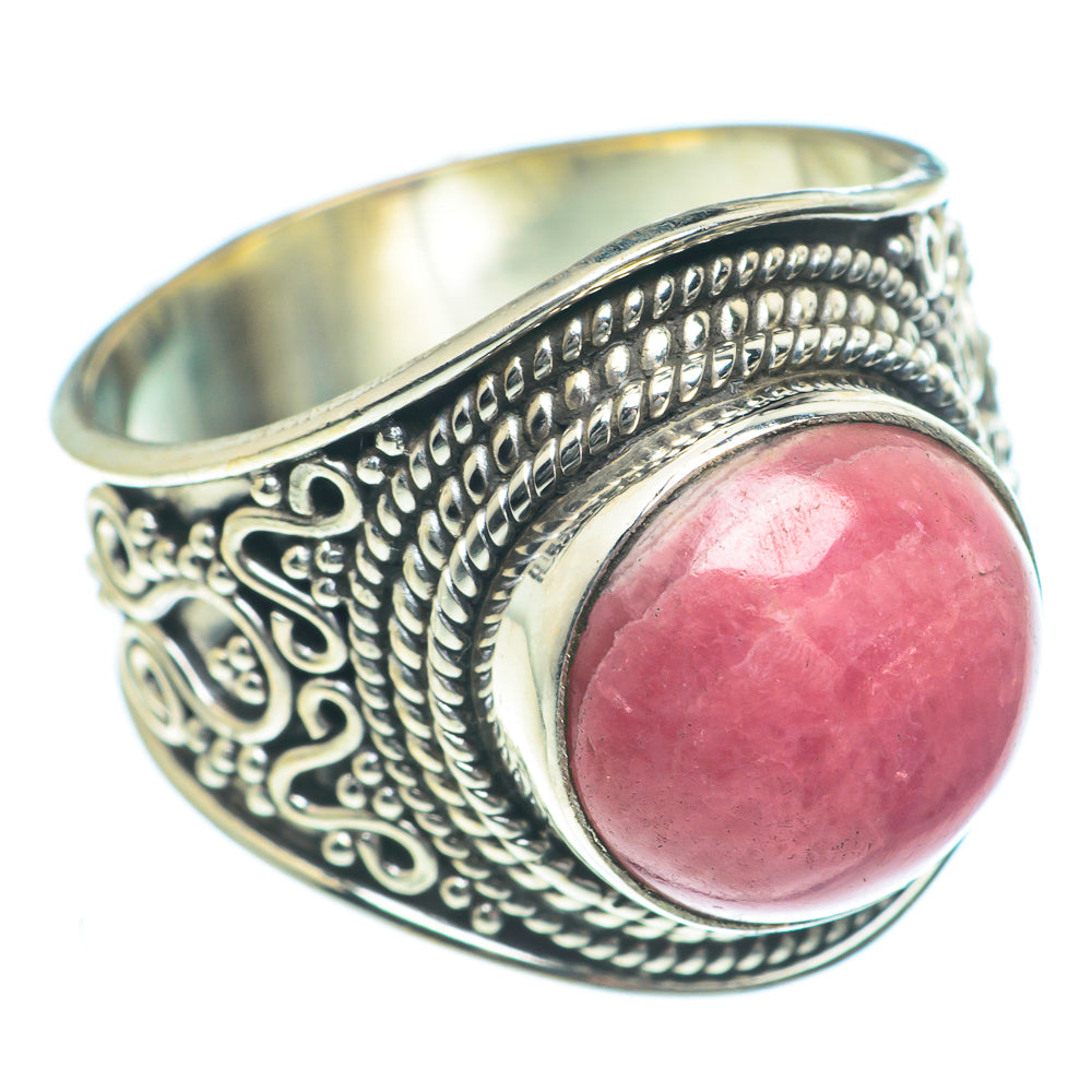 Rhodochrosite Rings handcrafted by Ana Silver Co - RING63337
