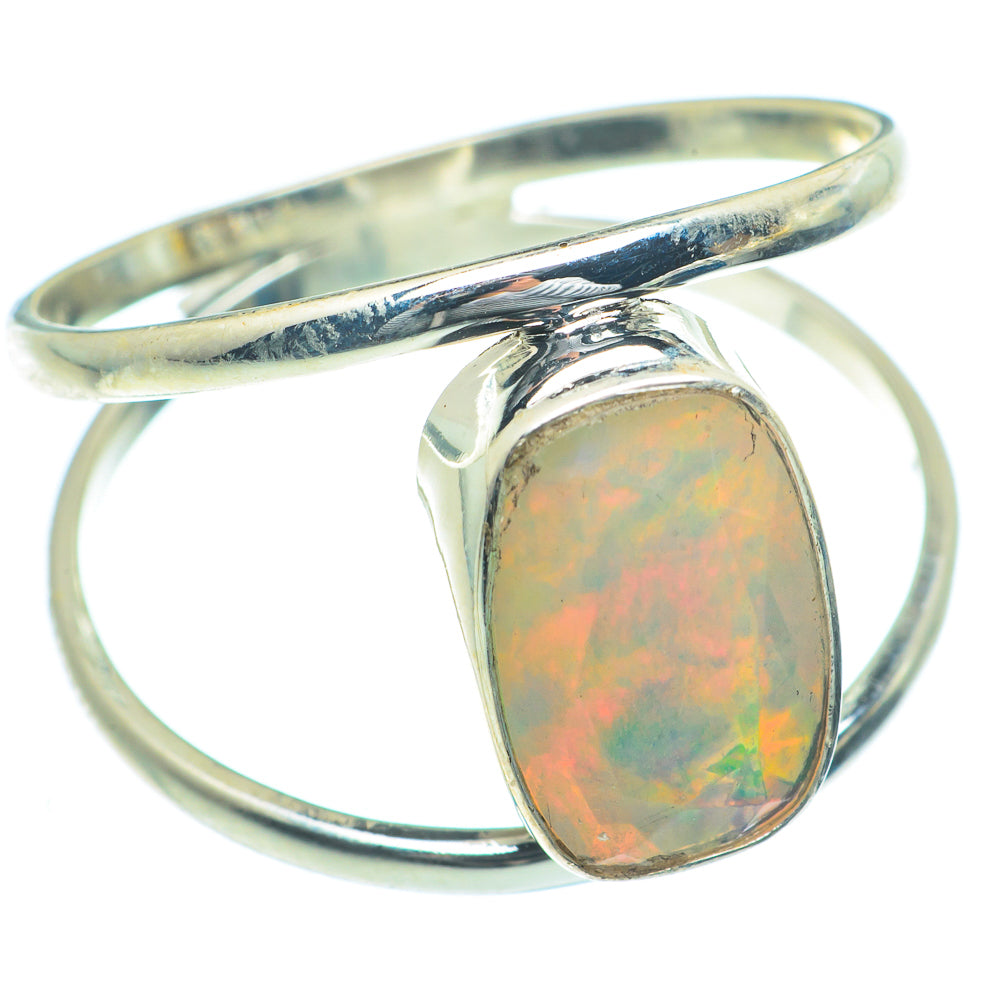 Ethiopian Opal Rings handcrafted by Ana Silver Co - RING63342