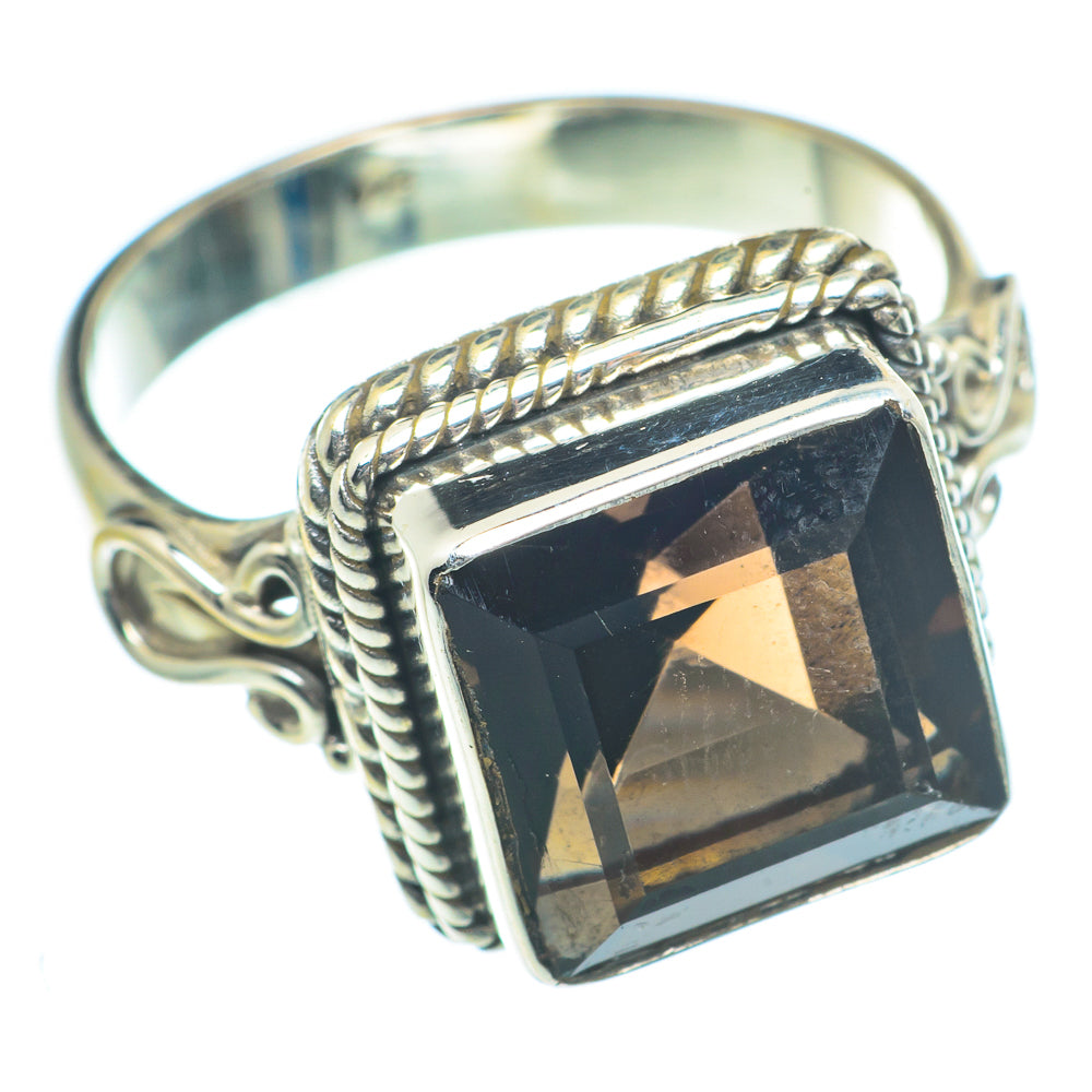 Smoky Quartz Rings handcrafted by Ana Silver Co - RING63344