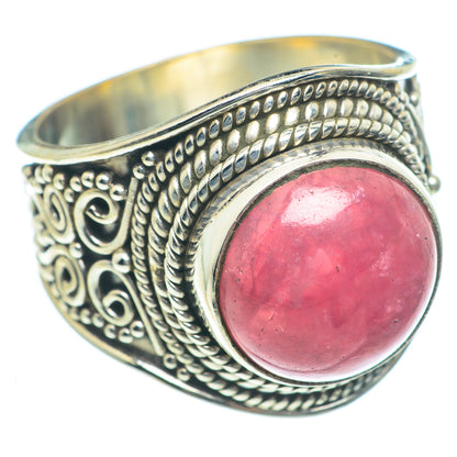 Rhodochrosite Rings handcrafted by Ana Silver Co - RING63347