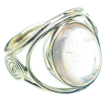 Rose Quartz Rings handcrafted by Ana Silver Co - RING63348