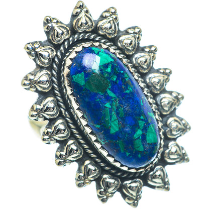 Azurite Rings handcrafted by Ana Silver Co - RING63357