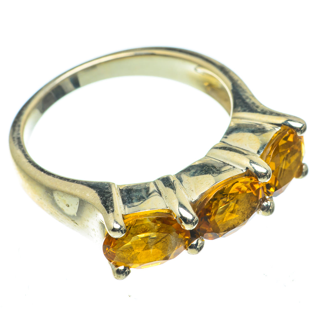 Citrine Rings handcrafted by Ana Silver Co - RING63367