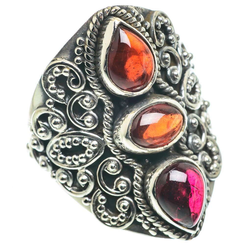 Garnet Rings handcrafted by Ana Silver Co - RING63372