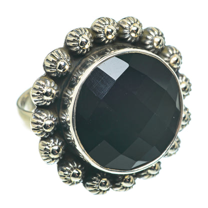 Black Onyx Rings handcrafted by Ana Silver Co - RING63377