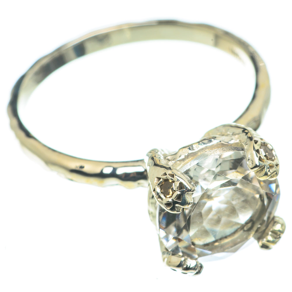 White Quartz Rings handcrafted by Ana Silver Co - RING63379