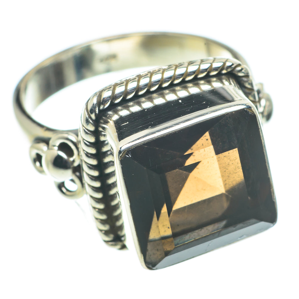 Smoky Quartz Rings handcrafted by Ana Silver Co - RING63391