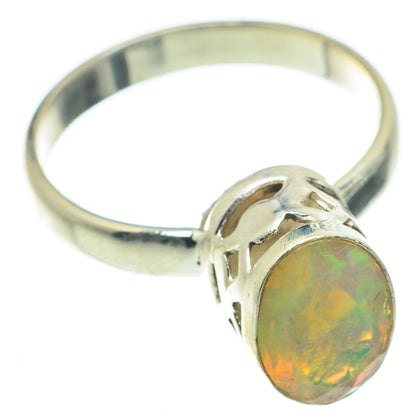 Ethiopian Opal Rings handcrafted by Ana Silver Co - RING63404