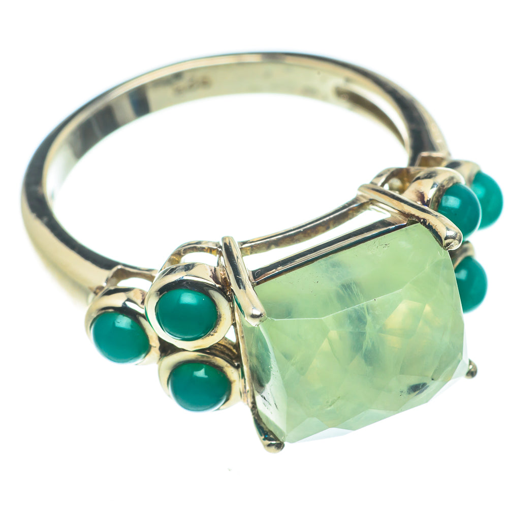 Prehnite Rings handcrafted by Ana Silver Co - RING63412