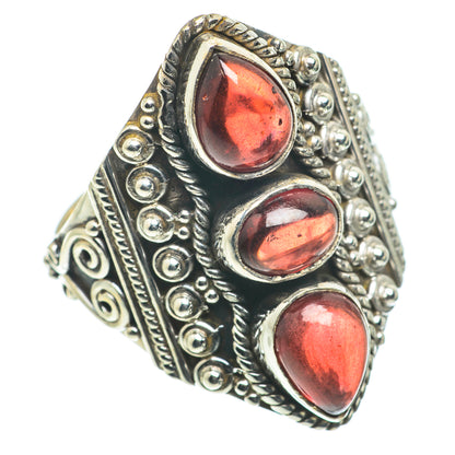 Garnet Rings handcrafted by Ana Silver Co - RING63420