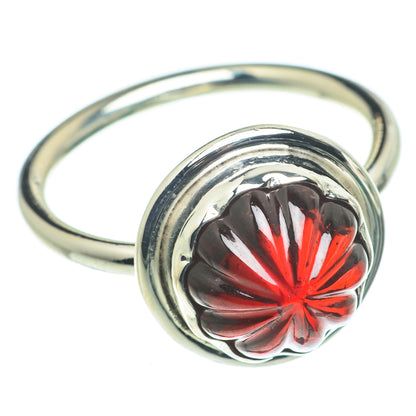 Garnet Rings handcrafted by Ana Silver Co - RING63436