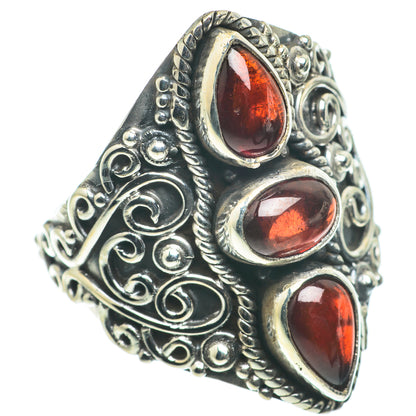 Garnet Rings handcrafted by Ana Silver Co - RING63437