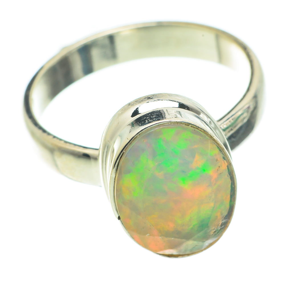 Ethiopian Opal Rings handcrafted by Ana Silver Co - RING63445