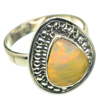 Ethiopian Opal Rings handcrafted by Ana Silver Co - RING63446