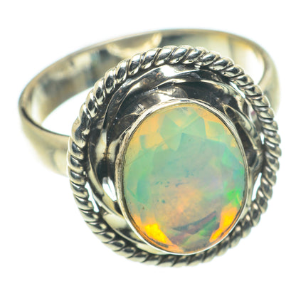 Ethiopian Opal Rings handcrafted by Ana Silver Co - RING63447