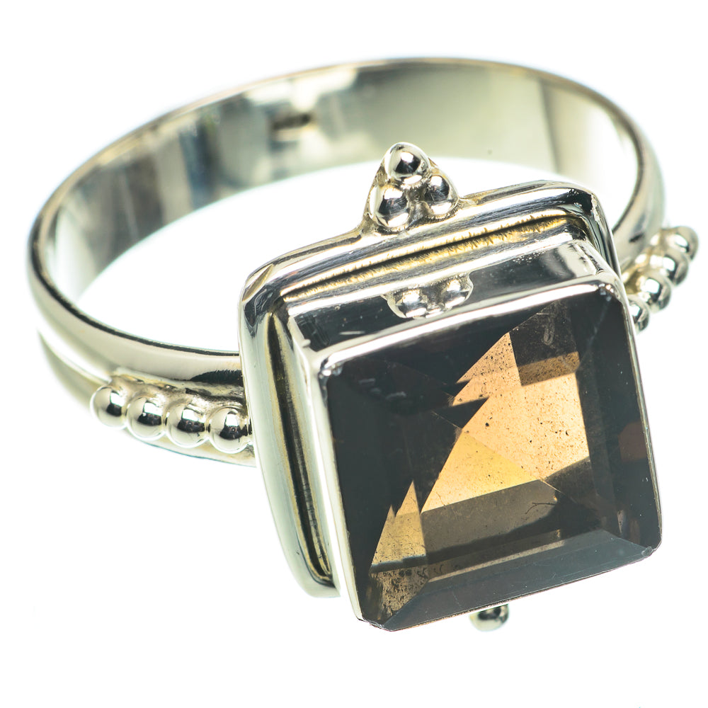 Smoky Quartz Rings handcrafted by Ana Silver Co - RING63451