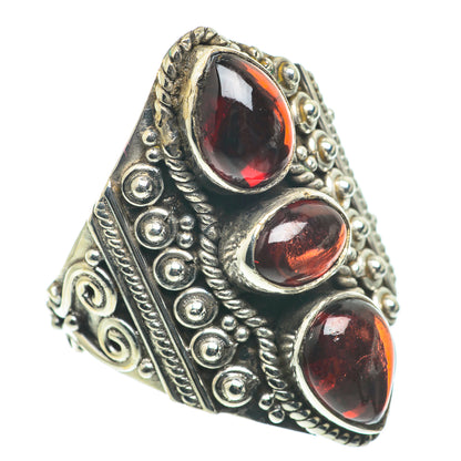 Garnet Rings handcrafted by Ana Silver Co - RING63457