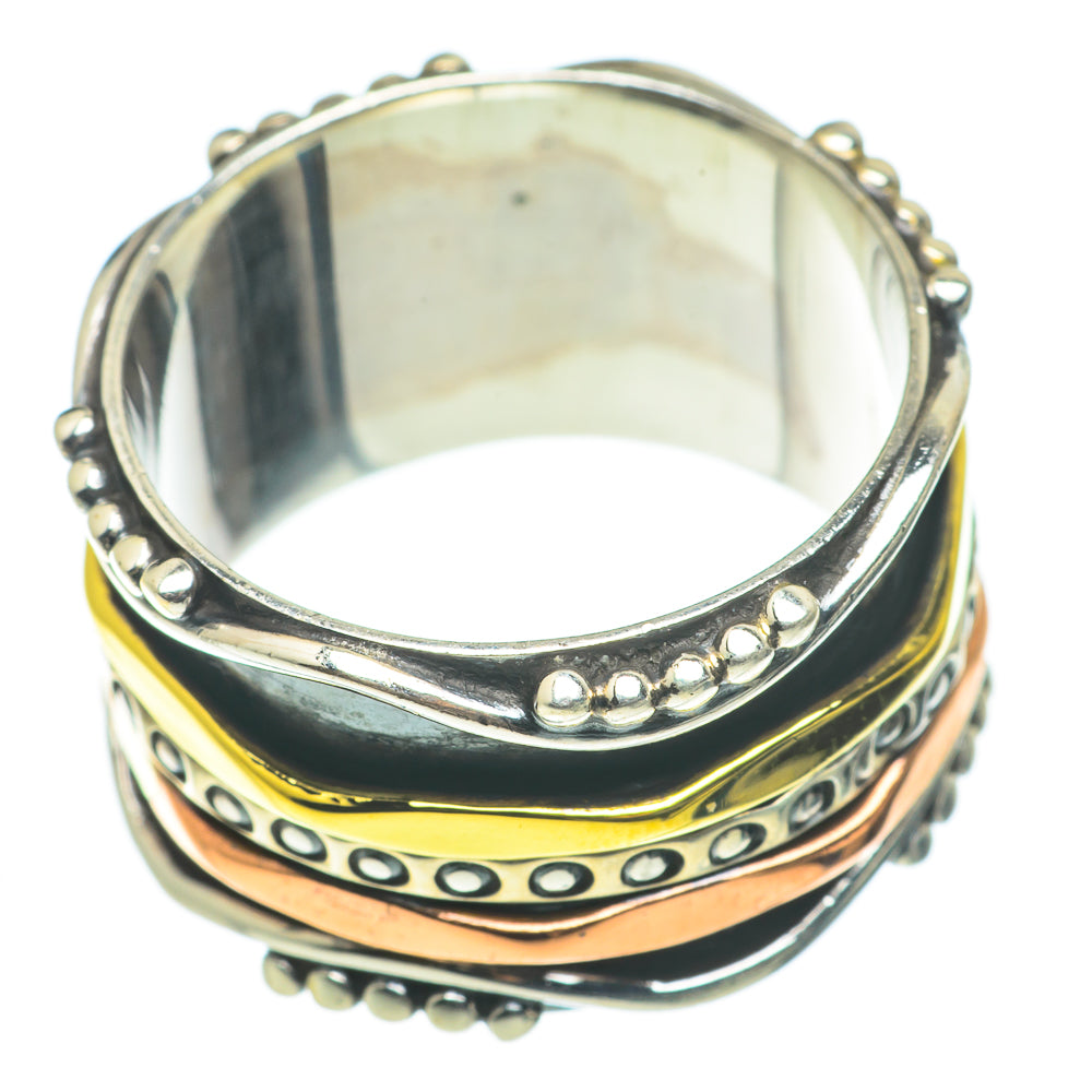 Meditation Spinner Rings handcrafted by Ana Silver Co - RING63459