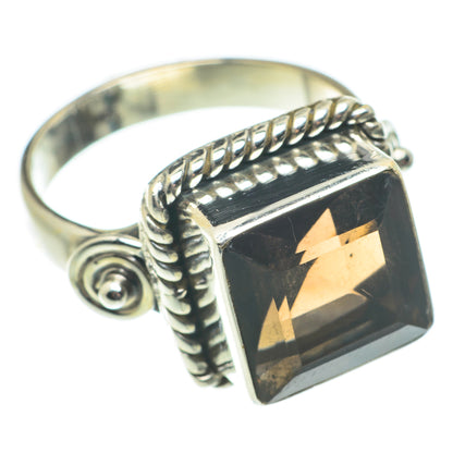 Smoky Quartz Rings handcrafted by Ana Silver Co - RING63471
