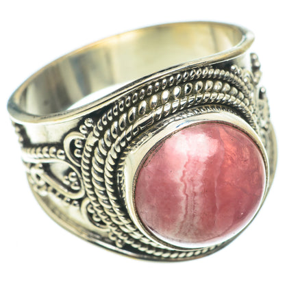 Rhodochrosite Rings handcrafted by Ana Silver Co - RING63473