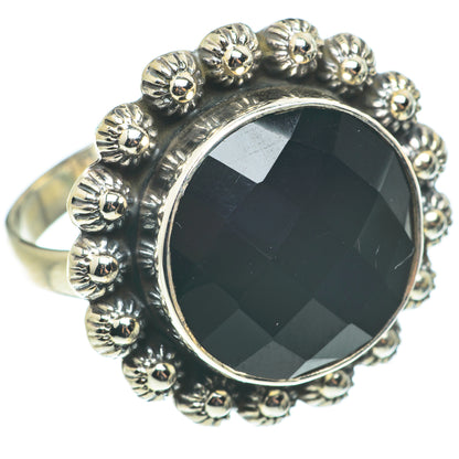 Black Onyx Rings handcrafted by Ana Silver Co - RING63478