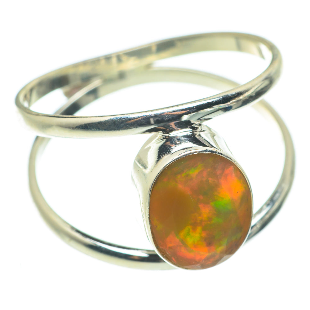 Ethiopian Opal Rings handcrafted by Ana Silver Co - RING63480