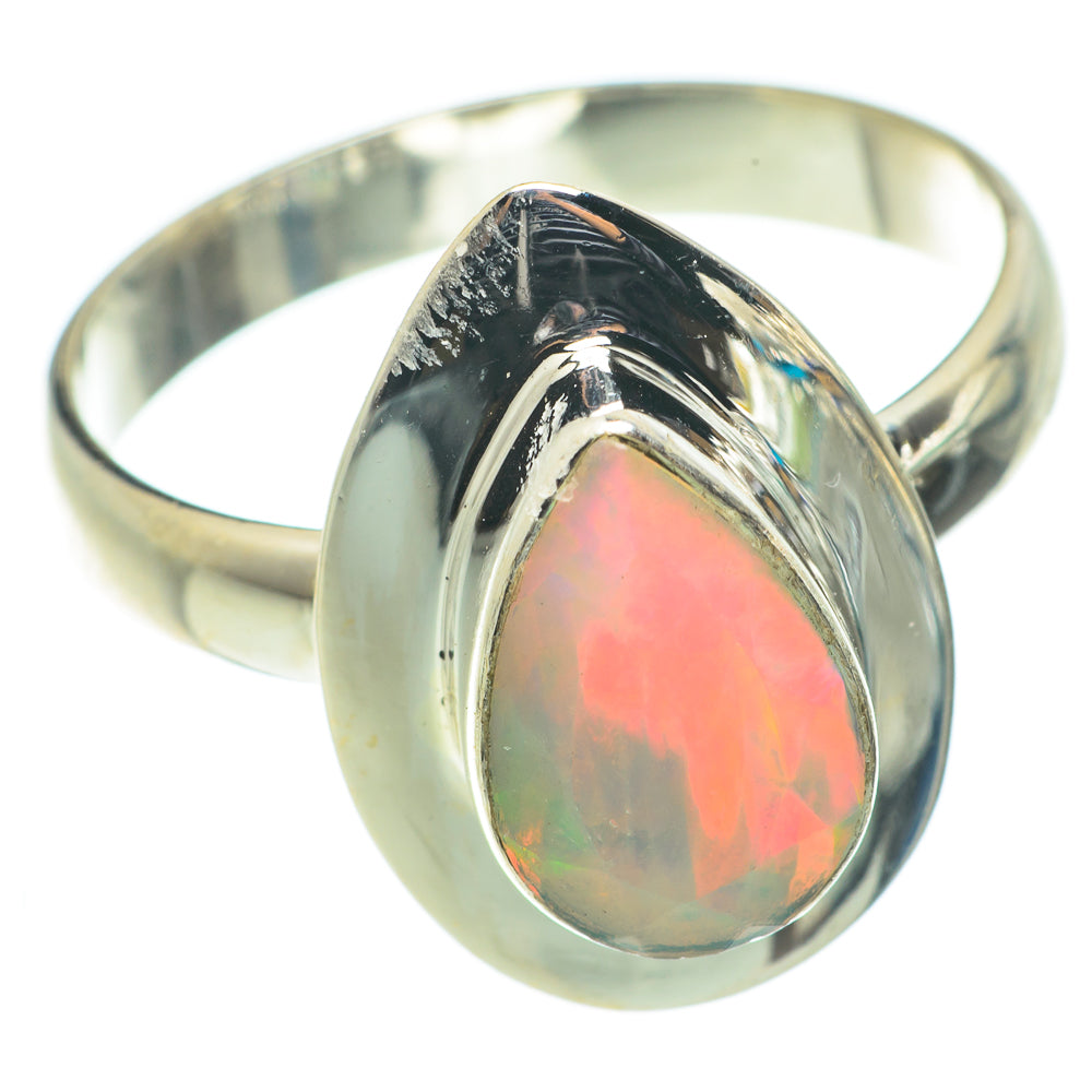 Ethiopian Opal Rings handcrafted by Ana Silver Co - RING63481