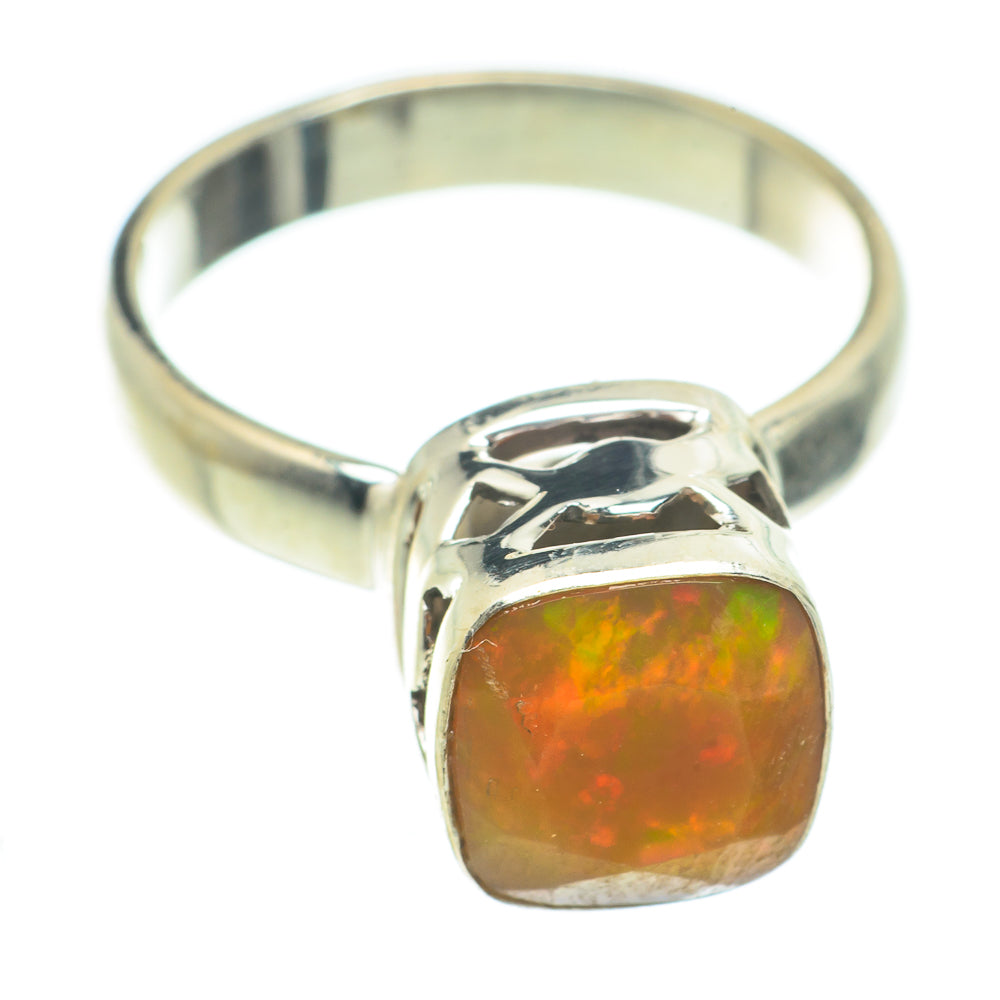 Ethiopian Opal Rings handcrafted by Ana Silver Co - RING63482
