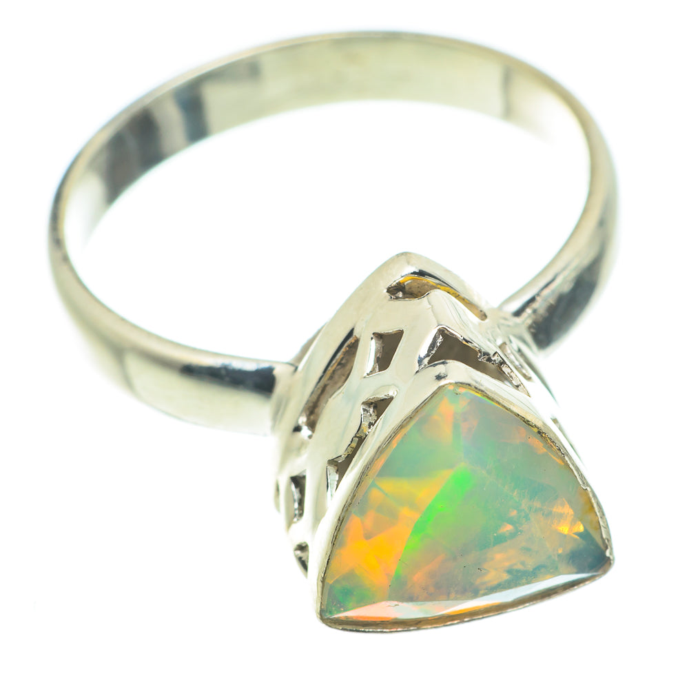 Ethiopian Opal Rings handcrafted by Ana Silver Co - RING63483