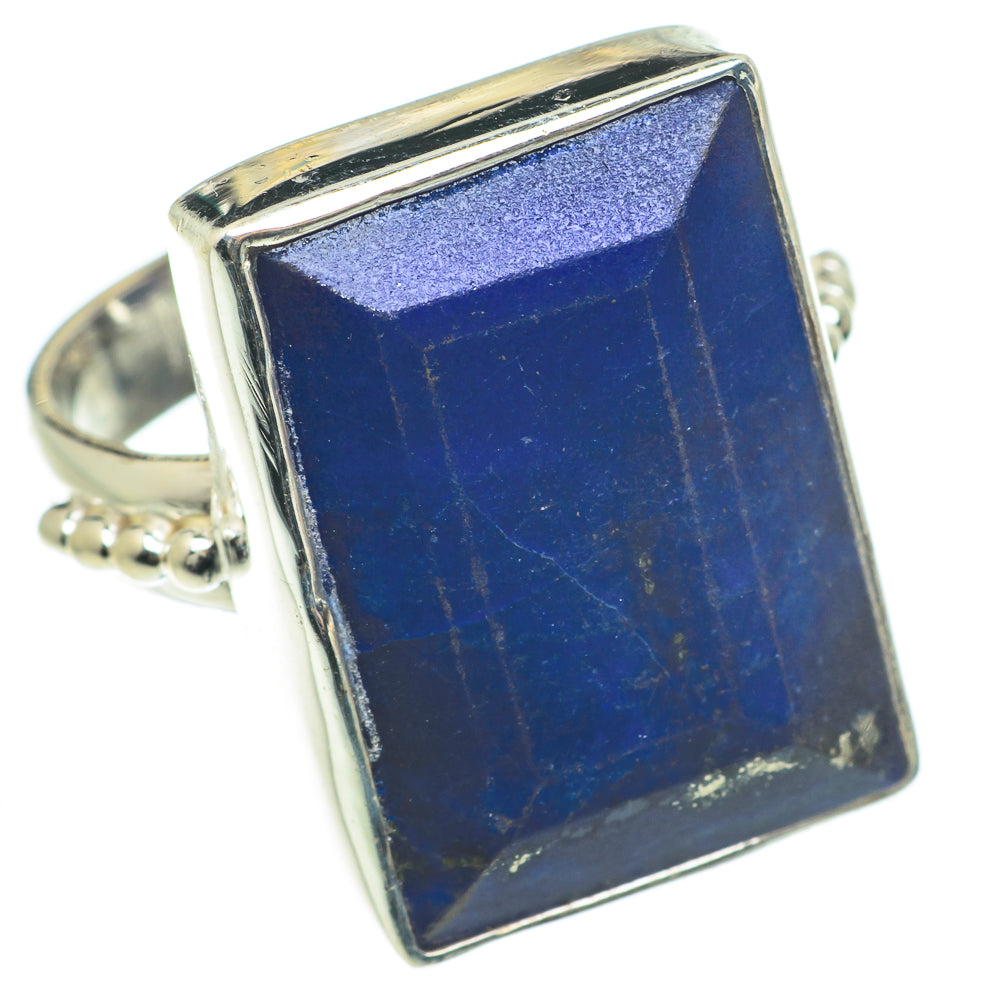 Lapis Lazuli Rings handcrafted by Ana Silver Co - RING63486