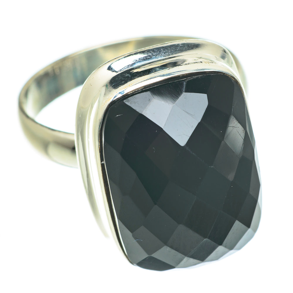 Black Onyx Rings handcrafted by Ana Silver Co - RING63494