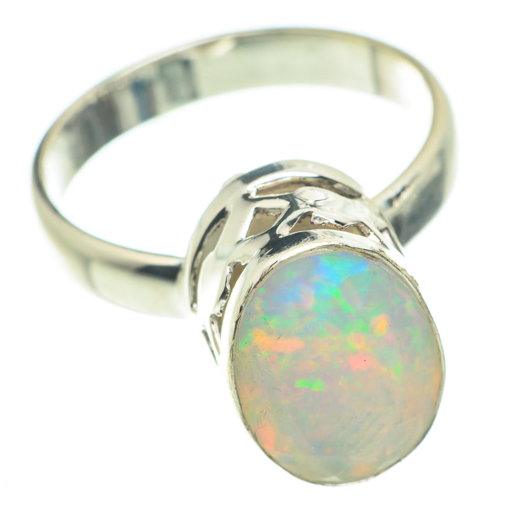 Ethiopian Opal Rings handcrafted by Ana Silver Co - RING63498
